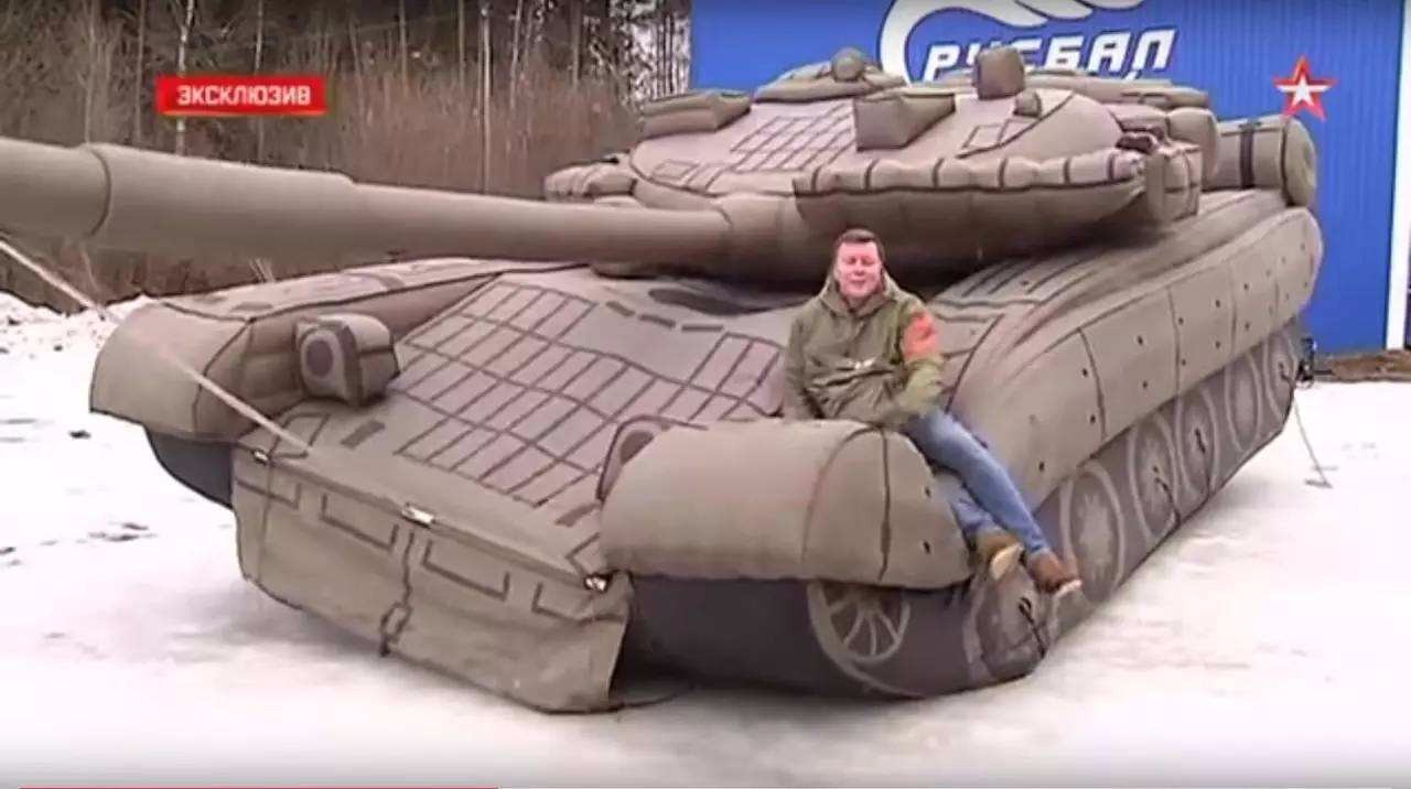 鹿寨充气军事坦克